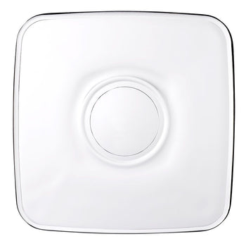 (72 sztuk) Spodek do szklanek do herbaty - AQUA -Kwadratowy - 102 x 102 mm - Prime Gastro