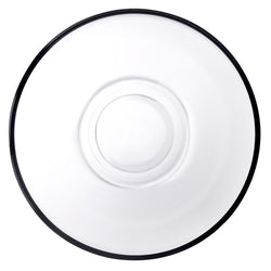 (72 sztuk) Spodek do szklanek do herbaty - AQUA - Okrągły - Ø 102 mm