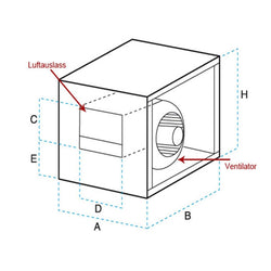 Airbox – 1600 m³ /godz – 230 V