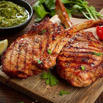 Grill gazowy z kamienia lawowego - 14 kW - uchylny ruszt do grillowania - włącznie z podstawą z 2 drzwiczkami - Prime Gastro