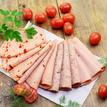 Rustykalna maszyna z kołem zamachowym - Ostrze: Ø 370 mm - Czerwona - włącznie z ramą podstawy - Prime Gastro