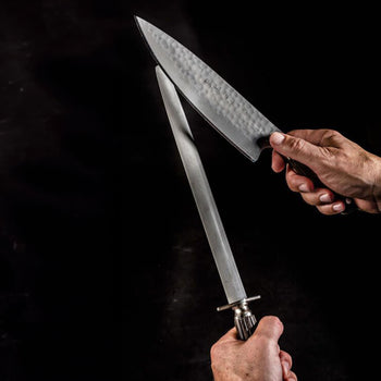 F. DICK | DarkNitro - Stal do ostrzenia - Pręt: 300 mm - Prime Gastro