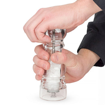 (6 sztuk) PEUGEOT | NANCY - Młynek do soli - Akrylowy - Wysokość: 180mm - Prime Gastro