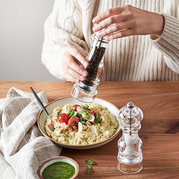 (6 sztuk) PEUGEOT | NANCY - Młynek do soli - Akrylowy - Wysokość: 180mm - Prime Gastro