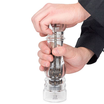 (6 sztuk) PEUGEOT | NANCY - Młynek do pieprzu - Akrylowy - Wysokość: 220 mm - Prime Gastro