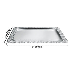 Serving tray without handles - 35 x 24 cm