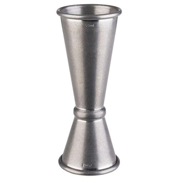 (6 sztuk) Miarka barowa - stal nierdzewna - 25cl i 50cl - z linią napełniania 15cl i 35cl - Prime Gastro