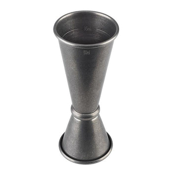 (6 sztuk) Miarka barowa - stal nierdzewna - 25cl i 50cl - z linią napełniania 15cl i 35cl - Prime Gastro