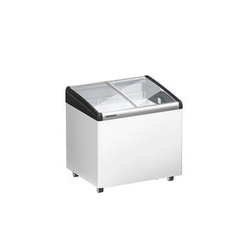 LIEBHERR | Zamrażarka skrzyniowa - 143 litry - z przesuwaną szklaną pokrywą - Biała - Prime Gastro