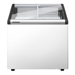 LIEBHERR | Zamrażarka skrzyniowa - 143 litry - z przesuwaną szklaną pokrywą - Biała