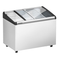 LIEBHERR | Zamrażarka skrzyniowa - 196 litrów - z przesuwaną szklaną pokrywą - Biała