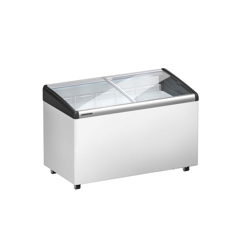 LIEBHERR | Zamrażarka skrzyniowa - 249 litrów - z przesuwaną szklaną pokrywą - Biała