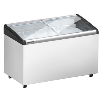 LIEBHERR | Zamrażarka skrzyniowa - 249 litrów - z przesuwaną szklaną pokrywą - Biała - Prime Gastro