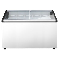 LIEBHERR | Zamrażarka skrzyniowa - 249 litrów - z przesuwaną szklaną pokrywą - Biała