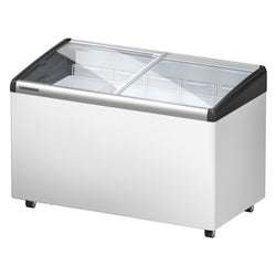 LIEBHERR | Zamrażarka skrzyniowa - 249 litrów - z przesuwaną szklaną pokrywą - Biała