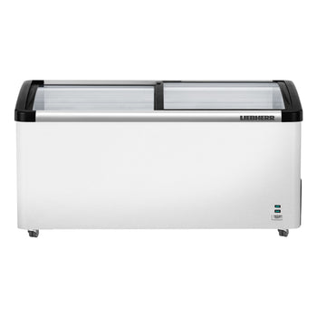 LIEBHERR | Zamrażarka skrzyniowa - 355 litrów - z przesuwaną szklaną pokrywą - Biała - Prime Gastro