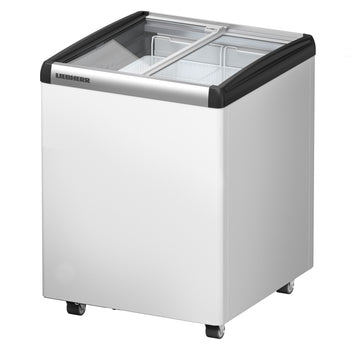 LIEBHERR | Zamrażarka skrzyniowa - 104 litry - z przesuwaną szklaną pokrywą - Biała - Prime Gastro