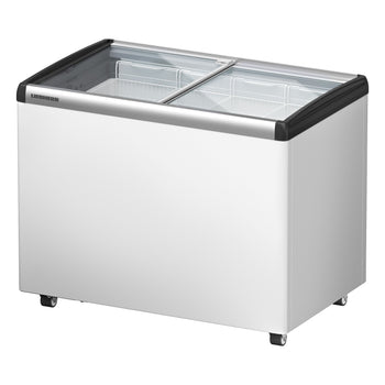 LIEBHERR | Zamrażarka skrzyniowa - 222 litry - z przesuwaną szklaną pokrywą - Biała - Prime Gastro