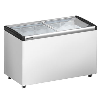 LIEBHERR | Zamrażarka skrzyniowa - 280 litrów - z przesuwaną szklaną pokrywą - Biała - Prime Gastro