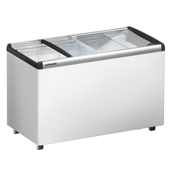 LIEBHERR | Zamrażarka skrzyniowa - 280 litrów - z przesuwaną szklaną pokrywą - Biała - Prime Gastro