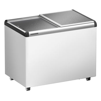 LIEBHERR | Chłodziarka skrzyniowa - 252 litry - z aluminiową przesuwaną pokrywą - Biała - Prime Gastro