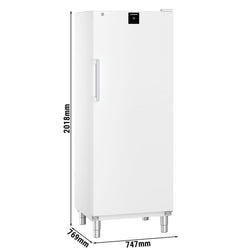 LIEBHERR | Chłodziarka PERFORMANCE - 655 litrów - GN 2/1 - wnętrze z tworzywa sztucznego - z 1 drzwiami - biała