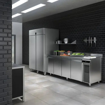 LIEBHERR | Chłodziarka ze stali nierdzewnej PERFECTION - 1096 litrów - GN 2/1 - wnętrze ze stali nierdzewnej - z 2 drzwiami & WiFi - Prime Gastro