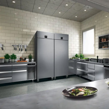 LIEBHERR | Chłodziarka ze stali nierdzewnej PERFECTION - 486 litrów - GN 2/1 - wnętrze ze stali nierdzewnej - z 1 drzwiami & WiFi - Prime Gastro