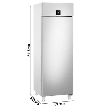 LIEBHERR | Zamrażarka skrzyniowa ze stali nierdzewnej PERFORMANCE - 486 litrów - GN 2/1 - wnętrze ze stali nierdzewnej - z 1 drzwiami - Prime Gastro