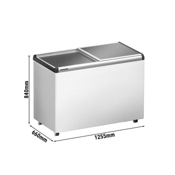 LIEBHERR | Zamrażarka skrzyniowa - 318 litrów - z aluminiową przesuwaną pokrywą - biała - Prime Gastro