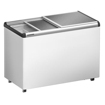 LIEBHERR | Zamrażarka skrzyniowa - 318 litrów - z aluminiową przesuwaną pokrywą - biała - Prime Gastro