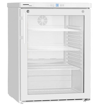 LIEBHERR | Chłodziarka podblatowa PREMIUM - 130 litrów - z 1 szklanymi drzwiami - biała - Prime Gastro