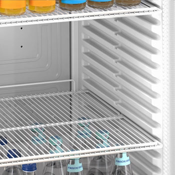 LIEBHERR | Chłodziarka do napojów PREMIUM - 422 litry - z 1 szklanymi drzwiami & wyświetlaczem reklamowym - szara - Prime Gastro