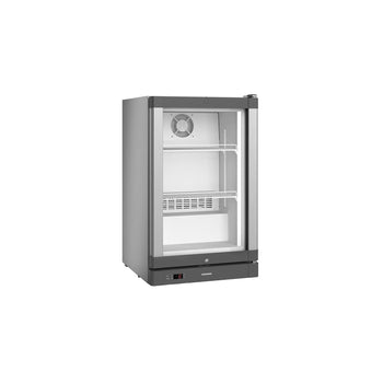 LIEBHERR | Zamrażarka podblatowa - 66 litrów - z 1 szklanymi drzwiami - srebrna - Prime Gastro