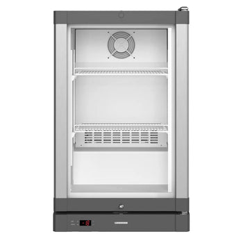 LIEBHERR | Zamrażarka podblatowa - 66 litrów - z 1 szklanymi drzwiami - srebrna - Prime Gastro