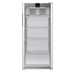 LIEBHERR |Chłodziarka PERFORMANCE - 569 litry - Wnętrze z tworzywa sztucznego - z 1 szklanymi drzwiami - Szara