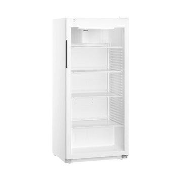 LIEBHERR | Chłodziarka PERFORMANCE - 432 litry - Plastikowe wnętrze - z 1 szklanymi drzwiami - Biała - Prime Gastro