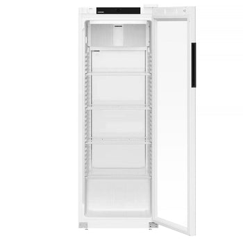 LIEBHERR | Chłodziarka PERFORMANCE - 250 litrów - wnętrze z tworzywa sztucznego - z 1 szklanymi drzwiami - biała - Prime Gastro