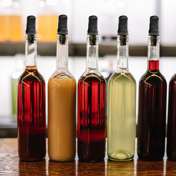 (6 szt.) Osłona wylewki - 80x30x20 mm - czarna - Prime Gastro