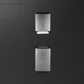 AIR-WOLF | Pojemnik na odpady - 25L - Stal nierdzewna - Prime Gastro