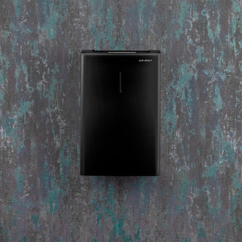 AIR-WOLF | Pojemnik na odpady - 25L - Stal nierdzewna matowa czarna - Prime Gastro