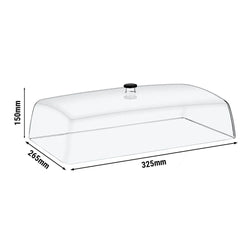 Pokrywa do tacy ekspozycyjnej - GN ½