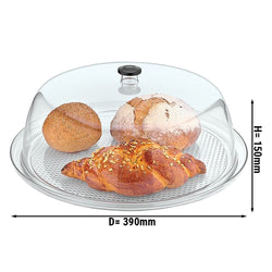 Pokrywa włącznie z tacą – okrągła