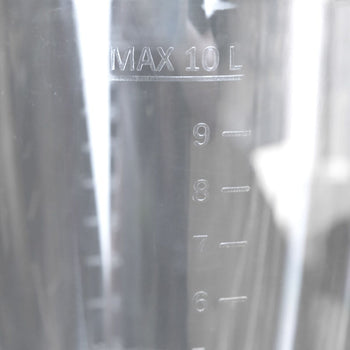 Dozownik ajranu/soku - 10 litrów - biały - Prime Gastro