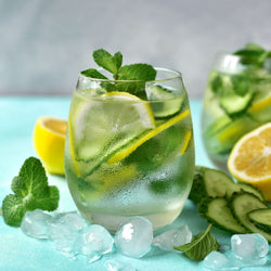 (12 sztuk) Uniwersalna szklanka do napojów - ESPRIT - 330 ml - Przezroczysta