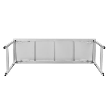 Stół roboczy ze stali nierdzewnej - składany - 2000 x 700 mm - Prime Gastro