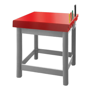 Blok do krojenia z polietylenu - 600x600mm - włącznie z uchwytem na nóż - Prime Gastro