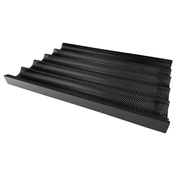 Blacha do pieczenia bagietek – aluminium – EN 600x400 – pokryta teflonem - Prime Gastro