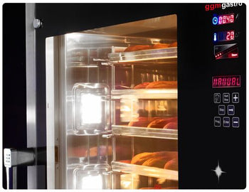 Piec konwekcyjno-parowy piekarniczy - Cyfrowy - 10x EN 600x400 - Prime Gastro