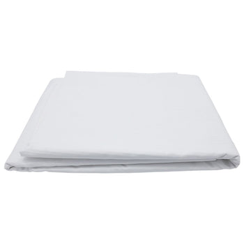 (20 szt) Damasceńska poszwa na kołdrę Linz - 140 x 210 cm - biała - Prime Gastro